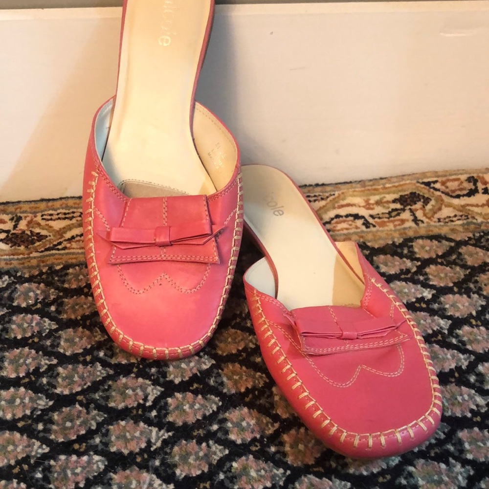 Cute Pink Mules